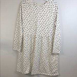 Old Navy Girls Polka Dot Long Sleeve Dress